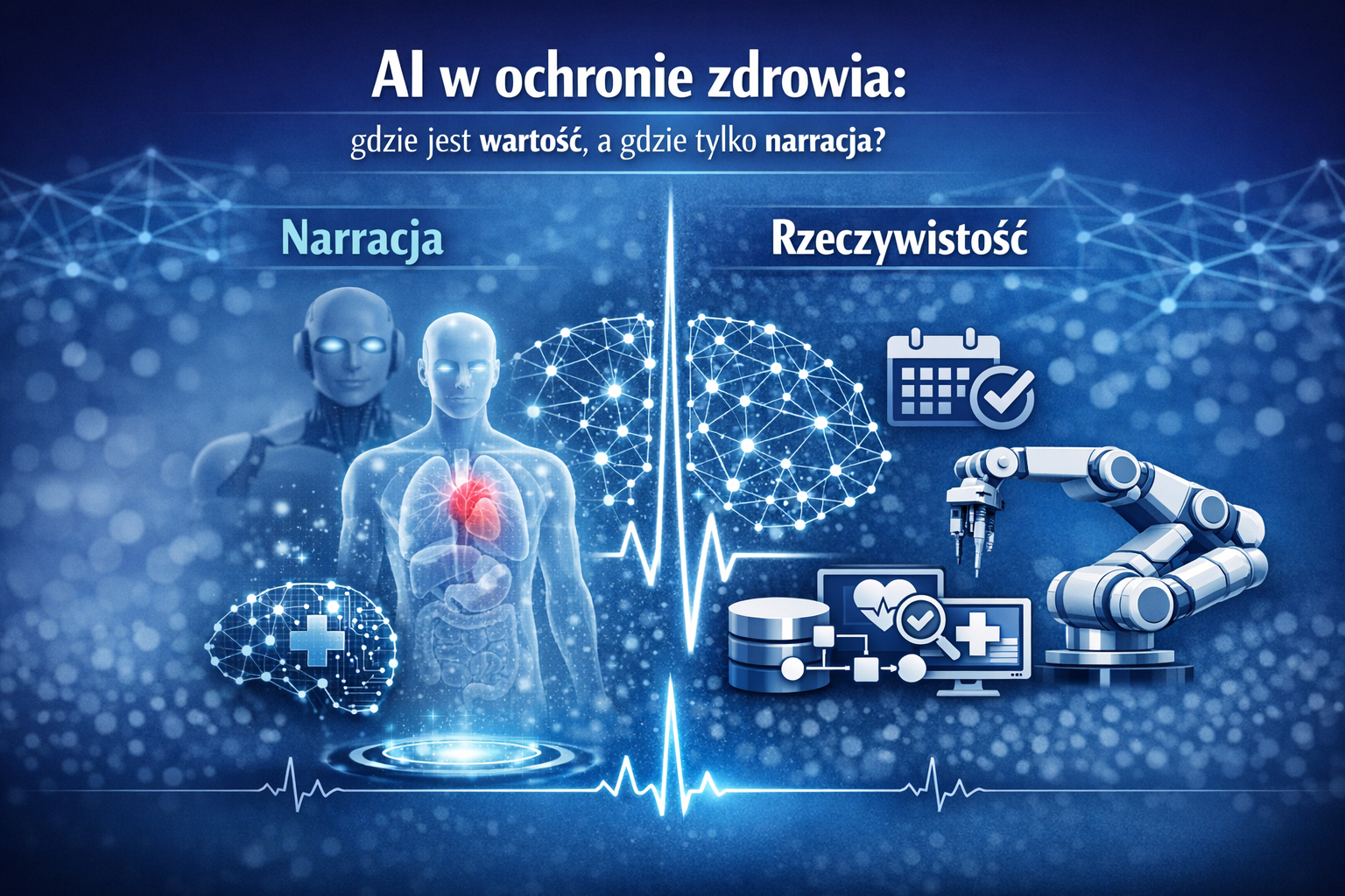 AI w ochronie zdrowia: gdzie dziś jest realna wartość, a gdzie tylko narracja?