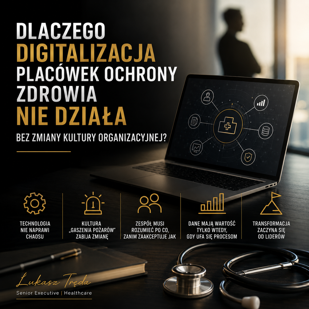 Dlaczego digitalizacja placówek ochrony zdrowia nie działa bez zmiany kultury organizacyjnej